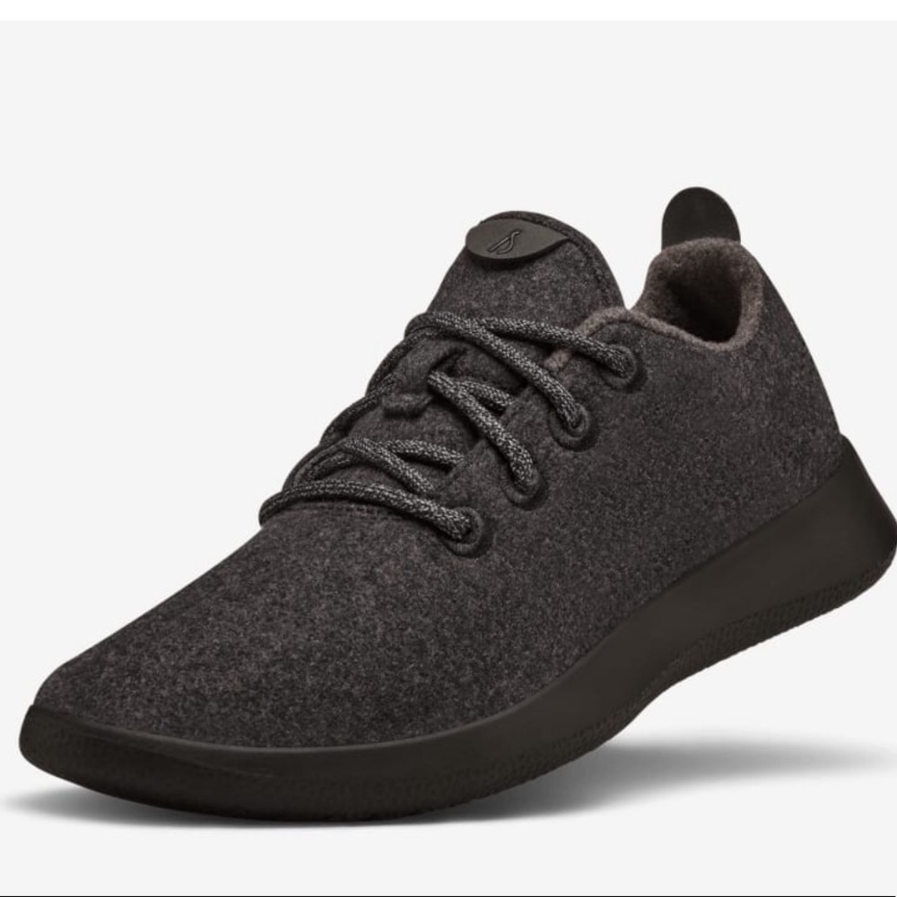 {allbirds} Mens Dark Gray Wool Sneakers Size 12